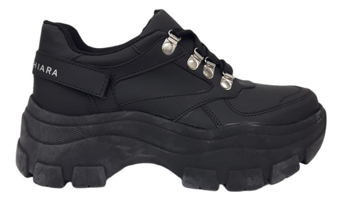 Zapatillas Plataforma Negro Mujer 35 Al 40