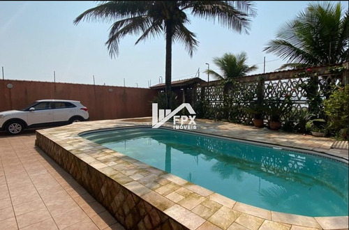 Imagem 4 de 14 de Casa Com Piscina Em Itanhaém, Lado Praia, Ca191-f