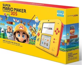 Consola Nintendo 2ds Mario Maker Original Nueva Edicion Esp
