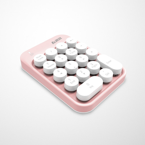 Negro De Colores Mezclados - Teclado Numérico Inalámbrico Aj