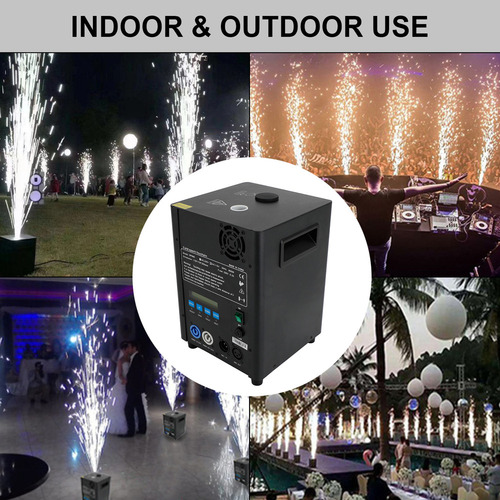 Máquina Electrónica De Fuegos Artificiales Cold Spark 600