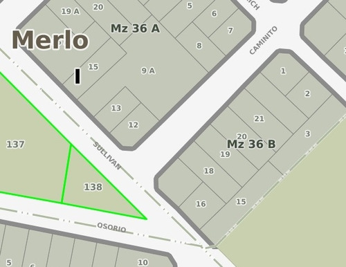 Lote En Venta En Merlo Norte