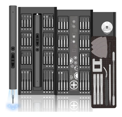 Destornillador Precisión Eléctrico 82 En 1 Kit Profesional