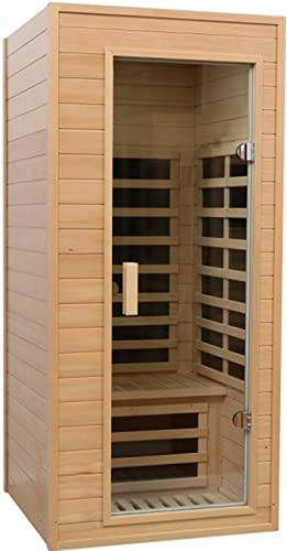 Sauna Infrarrojo Hemlock De 1 Persona, 1290w