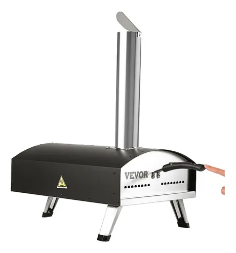 Horno Quemador Leña Pizza Carbón Parrilla Exterior 30cm