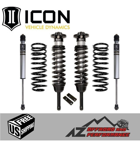Icon Stage 1 Suspension Kit For 0-3.5  Lift Fits 03-09 T Zzf