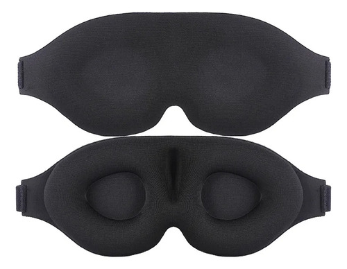 100% Anti-luz 3d Sueño Máscara De Ojo, Suave Y Transpirable