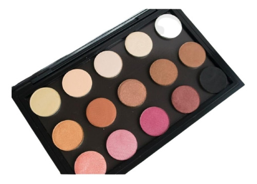 Paleta Sombras Kit Cálidos X 15 Andrea Pellegrino