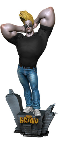 Johnny Bravo Ps Archivos Para Impresión 3d