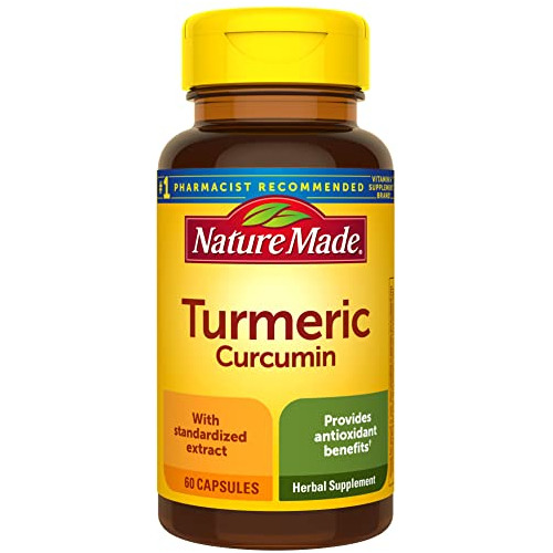 Natural Made Turmeric Curcumin 500 Mg, Suplemento 79wgq