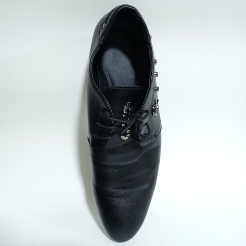 Zapatos Oxford Bondage Calaveras Hombre Talla 42 Generica