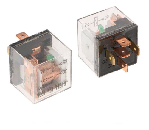 1 Par Jd1914 Automotriz 12vdc 100a 5 Pines Interruptor
