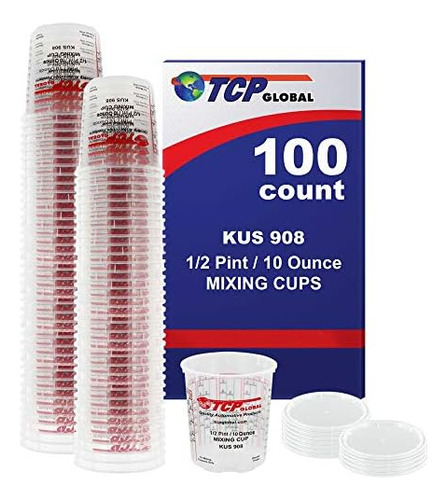 Marca (caja Completa De 100 Cada Uno - Vasos De Mezcla ...