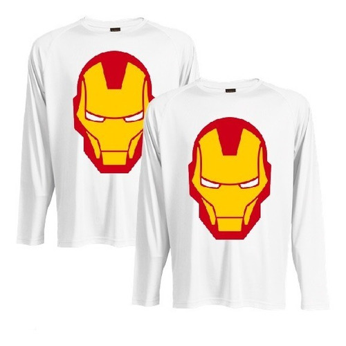 Envió Gratis 2 Camiseta Mangalarga Polera Niño Iron Man