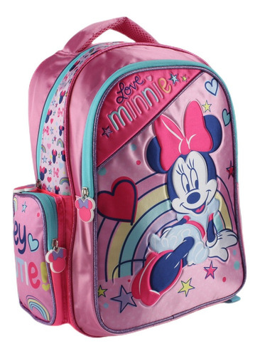 Mochila Escolar Minnie Mouse Disney Grande