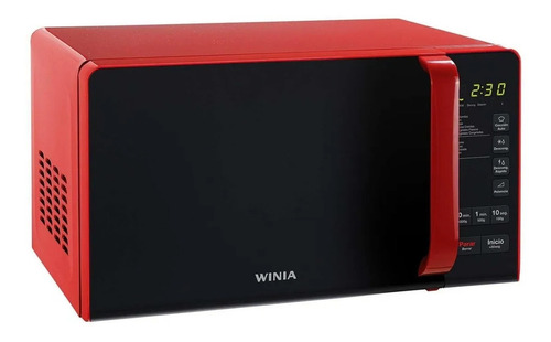 Imagen 2 de 5 de Horno De Microondas Winia 0.7 Pies Kor-663r Rojo