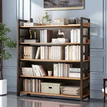 Comprar Libreros De Madera Minimalistas Organizadors Con 5 Niveles