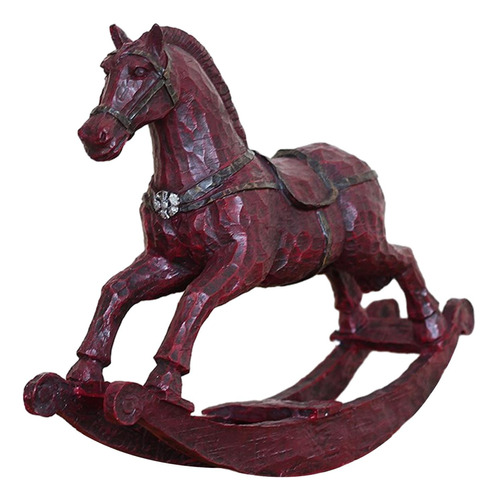 Adorno De Caballo Mecedora, Escultura De Caballo