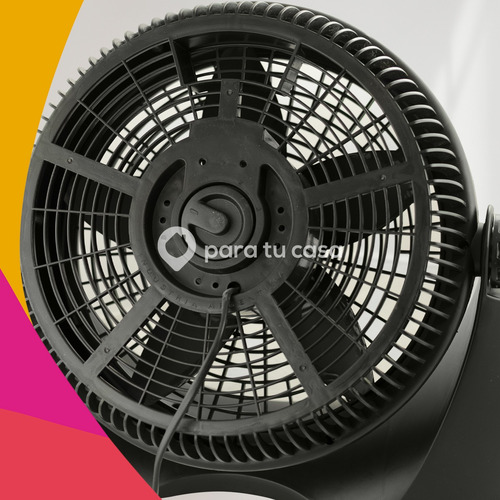 Imagen 3 de 10 de Turbo Ventilador Pared Y Piso Iv16 60 W 5 Palas Indelplas Ct