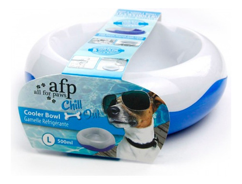 Plato Refrescante 500ml L Perros / Gatos - All For Paws