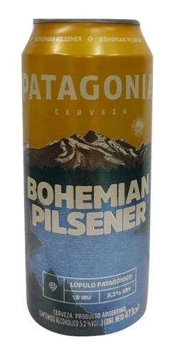 Cerveza Patagonia Bohemian Pilsener Lata 473ml. - Envíos