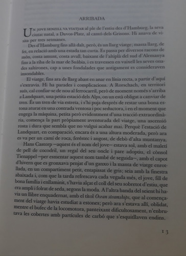 La Muntanya Mágica - Thomas Mann - En Catalán