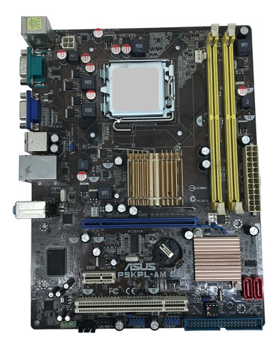 Combo Asus P5kpl-am Se - Intel 5300 - 4gb Ddr2 Marrón Claro (Usado)