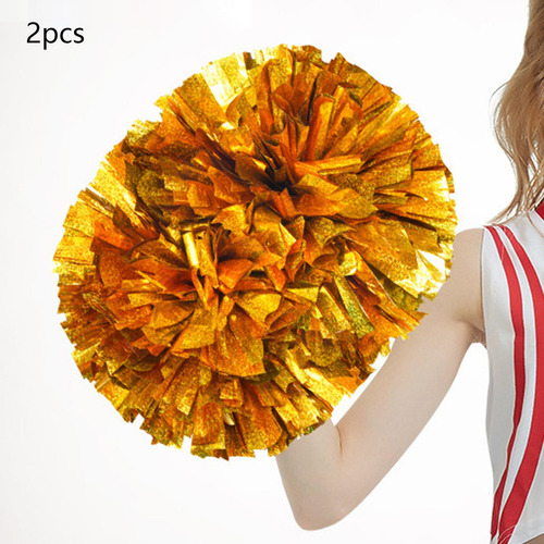 2 X 2 Pompones De Animadora Profesionales Para Baile,