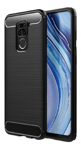  Estuche  Protector Fibra  Carbono Para Xiaomi Note 9