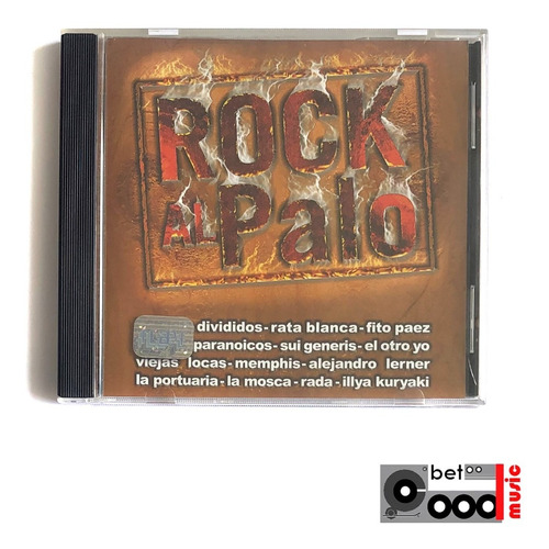 Cd Rock Al Palo - Bersuit, Sui Generis, Fito Paez  Excelente