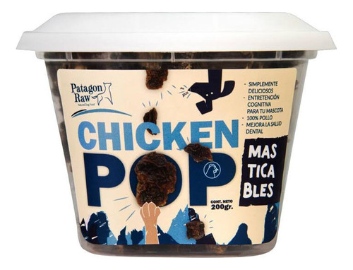 Patagon Raw Chicken Pop Masticable 200g