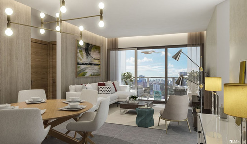 Lujosa Torre Casi Frente Al Mirador Sur, Apartamentos Modernos En Bella Vista Listos Para Entregar