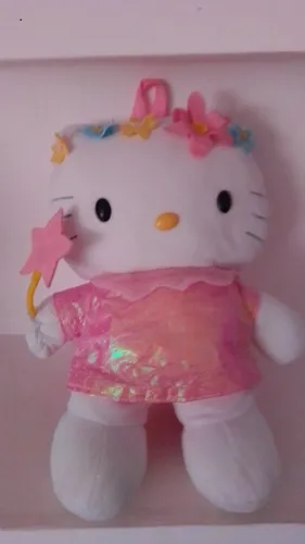 Mochila peluche hello kitty sale