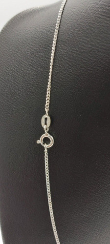Cadena Plata Brillante Fina 925 Dama Taxco Para Mujer 45cm