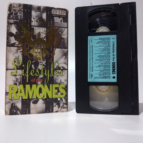 Ramones  Lifestyles Of The Ramones, Video Cassette Vhs Usa