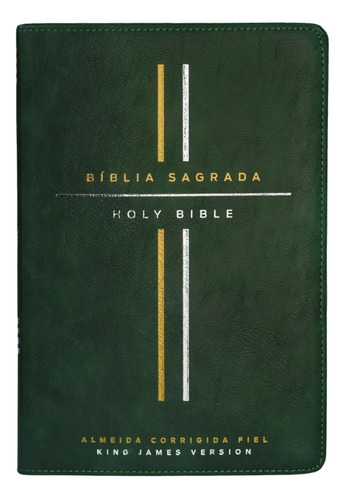 Bíblia Sagrada Holy Bible Acf Bilíngue Português E Inglês Ca