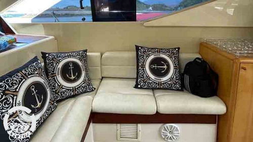 Imagem 4 de 15 de Lancha Ferretti 40, Ñ Azimut, Intermarine, Real, Coral, Nx