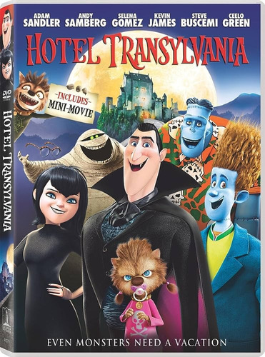 Hotel Transylvania 1, 2, 3 Y 4 Dvd