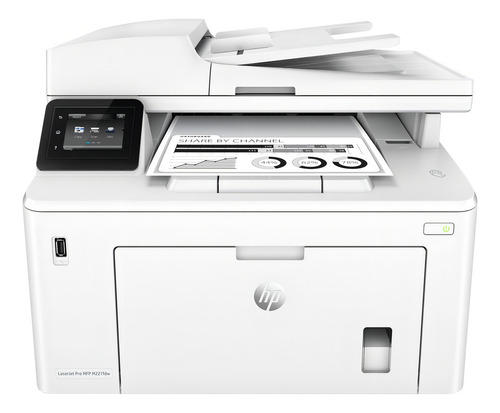 Impresora Multifunción Monocromática Hp Laserjet Pro M227fdw Con Wifi 127v Blanco