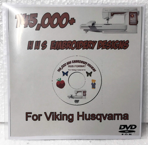 0 Diseño Bordado Para Viking Husqvarna Hus