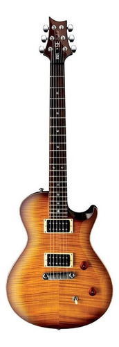 Guitarra elétrica PRS Guitars SE Singlecut Trem single-cutaway de  mogno tobacco sunburst com diapasão de pau-rosa