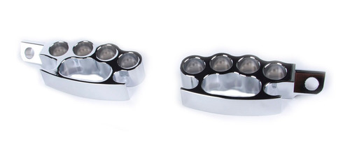 Posapies Boxer Cromados Para Harley Davidson