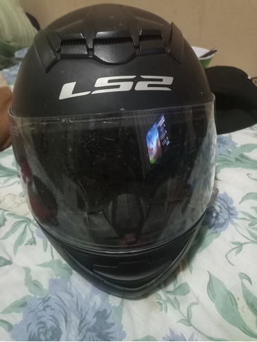 Casco De Moto Ls2 En Perfectas Condiciones!!