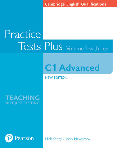 Practice Tests Plus - Cambridge C1 Advanced Student'S Book Vol 1 W/ Online Resources (W/ Key), de Banchetti, Marcella. Editorial Pearson English, capa mole em inglês, 2019