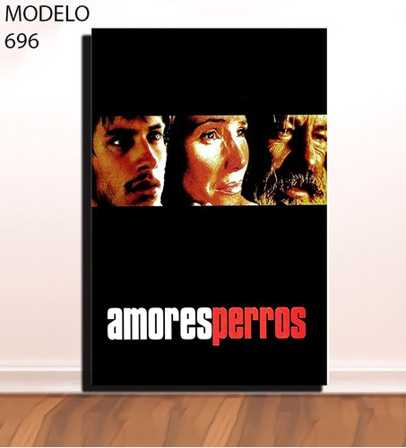 Cuadro Decorativo  Pelicula Amores Perros Textura