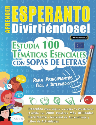 Libro: Aprender Esperanto Divirtiéndose! - Para Principiante