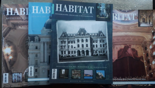 Lote X 4 Revista Habitat N° 62, 63, 65 Y 73 
