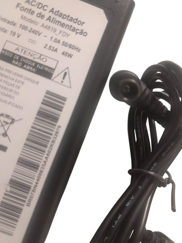 Fonte Tv 19v 2,53a 48w 1.0a A4819_fdy 01 Pçs