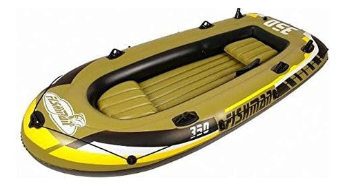 Bote Inflable De Pesca Fishman 350  Jilong Color: Verde