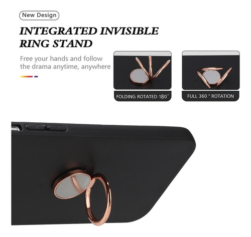Funda Para Xiaomi 14t Pro/poco M4 5g, Con Anillo Soporte